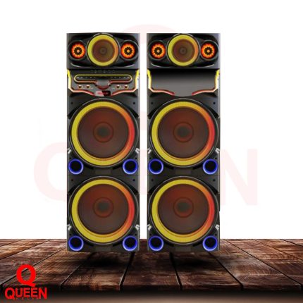 باند اسپیکر 4 ووفر 12 اینچ چراغدار مدل HT-D4600