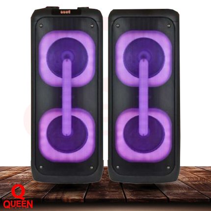 باند اسپیکر 4 ووفر 8 اینچ چراغدار مدل HT-D1200